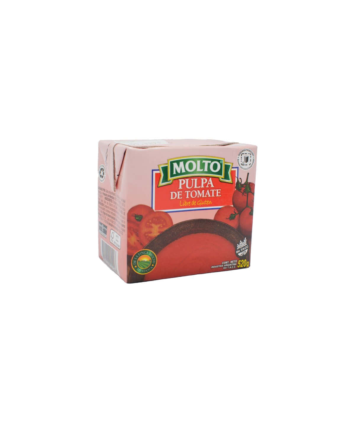 Pulpa De Tomates Molto 520 Gr